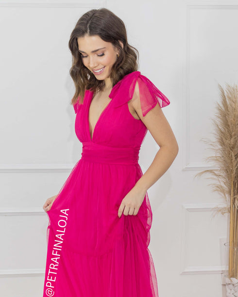 Vestido De Amarrar Três Marias VESTIDO LONGO PETRA FINA